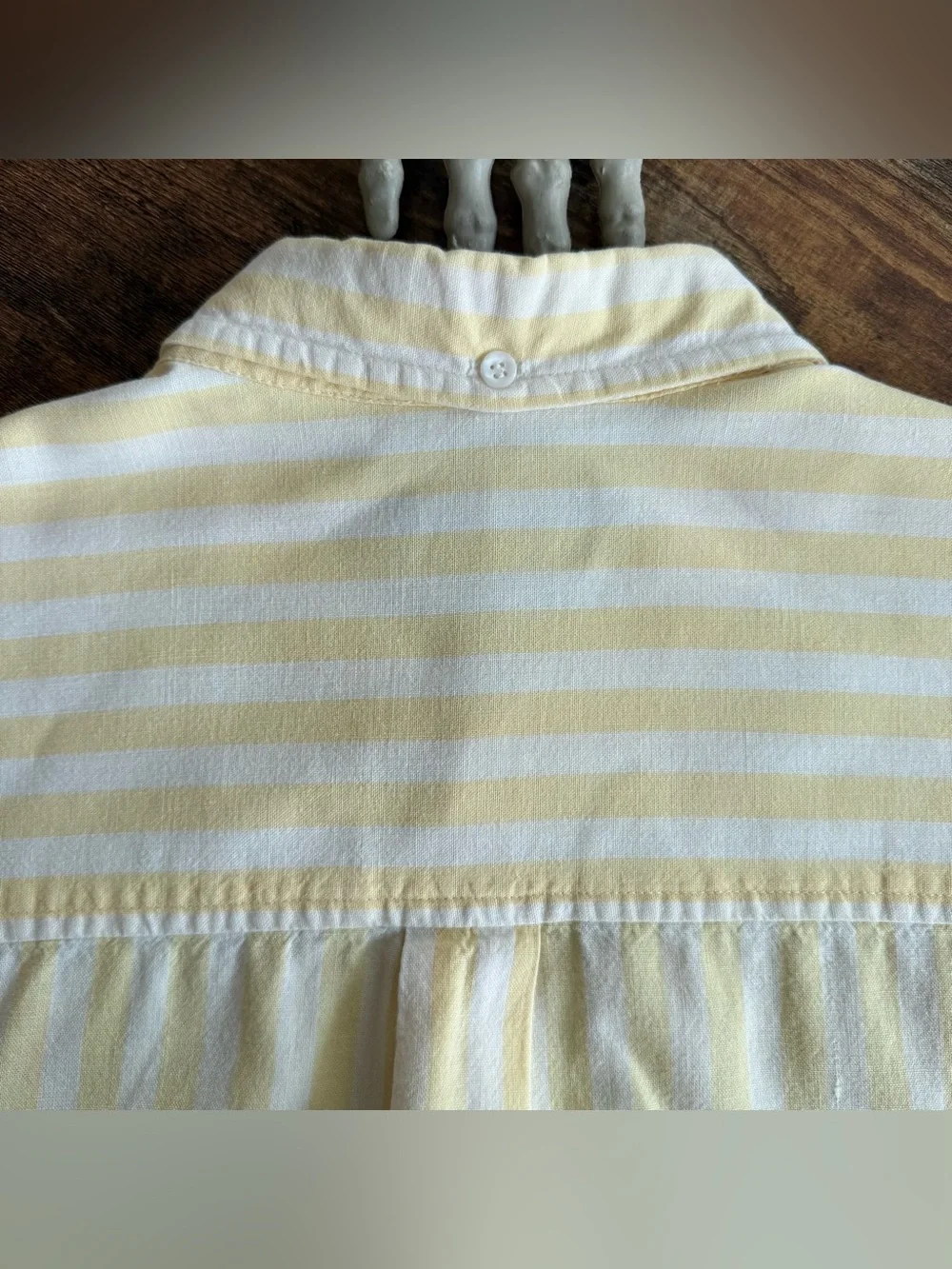 Vintage 70s 80s Striped S/S Button Down Shirt Kenny Rogers ~ Size Large